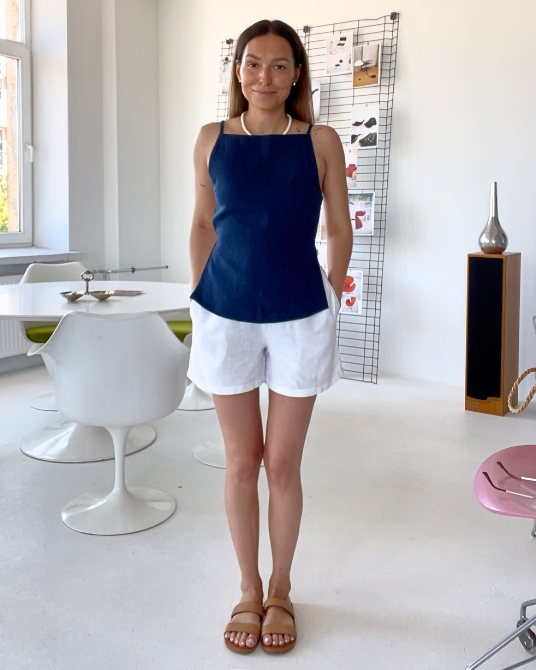 Linen blouse COCONUT