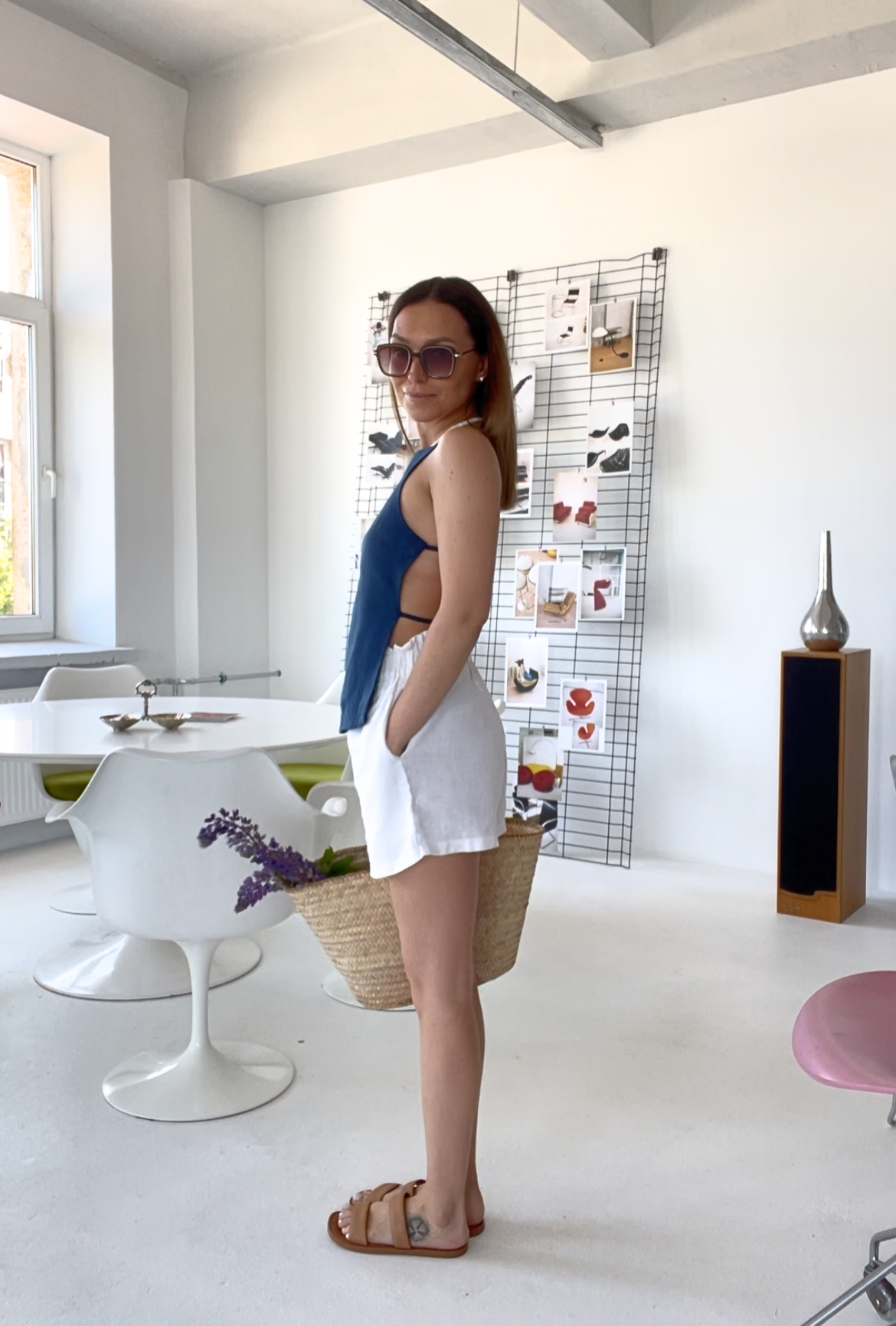 Linen blouse COCONUT